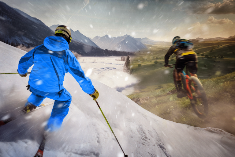 Ski and Bike